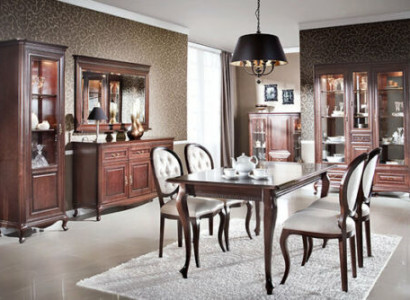 Esstisch Tisch Tische Echtholz Holztisch Klassischer Barock Style Esszimmer V-4